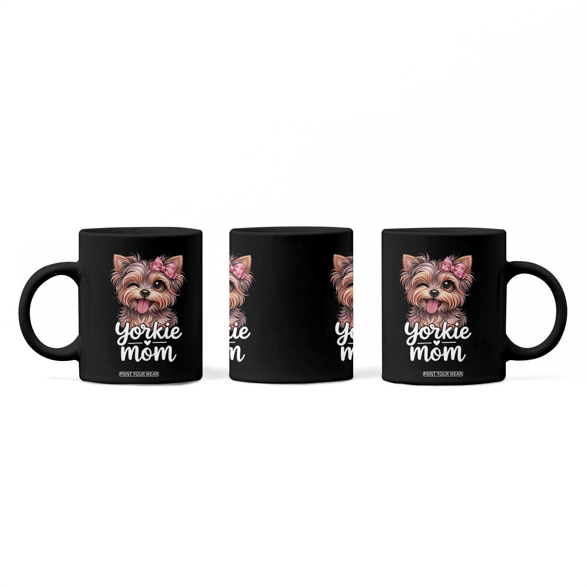Yorkshire Terrier Dog Mom Coffee Mug Cute Yorkie Puppy Gift TS12 Print Your Wear