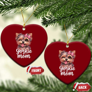 Yorkshire Terrier Dog Mom Ceramic Ornament Cute Yorkie Puppy Gift TS12 Print Your Wear