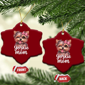 Yorkshire Terrier Dog Mom Ceramic Ornament Cute Yorkie Puppy Gift TS12 Print Your Wear