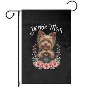 Cute Yorkie Mama Garden Flag Yorkshire Terrier Dog Lover TS12 Black Print Your Wear