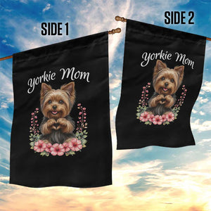 Cute Yorkie Mama Garden Flag Yorkshire Terrier Dog Lover TS12 Print Your Wear