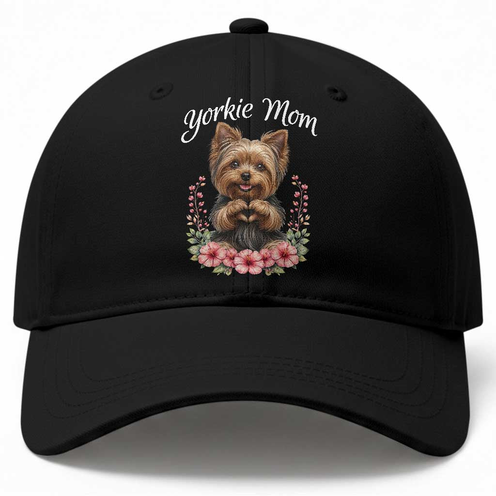 Cute Yorkie Mama Baseball Cap Yorkshire Terrier Dog Lover TS12 Print Your Wear