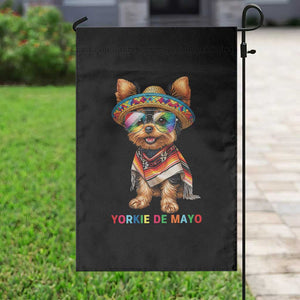 Yorkie De Mayo Garden Flag Cinco De Mayo Dog Lover TS12 Print Your Wear