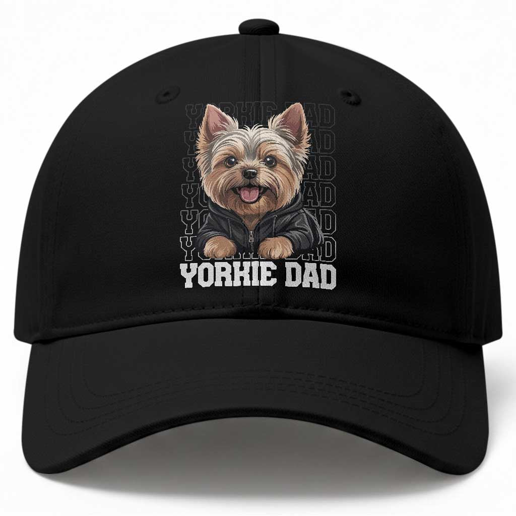 Proud Yorkshire Terrier Dad Baseball Cap Fathers Day Dog Lover Gift TS12 Print Your Wear