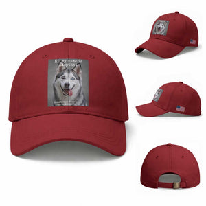 Funny Siberian Husky Meme Baseball Cap My Name Is Stop That TS12 Baseball Cap Universal Fit Cherry Red Print Your Wear