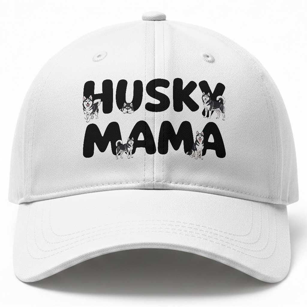 Proud Husky Mama Baseball Cap Siberian Husky Mothers Day Gift TS12 Print Your Wear