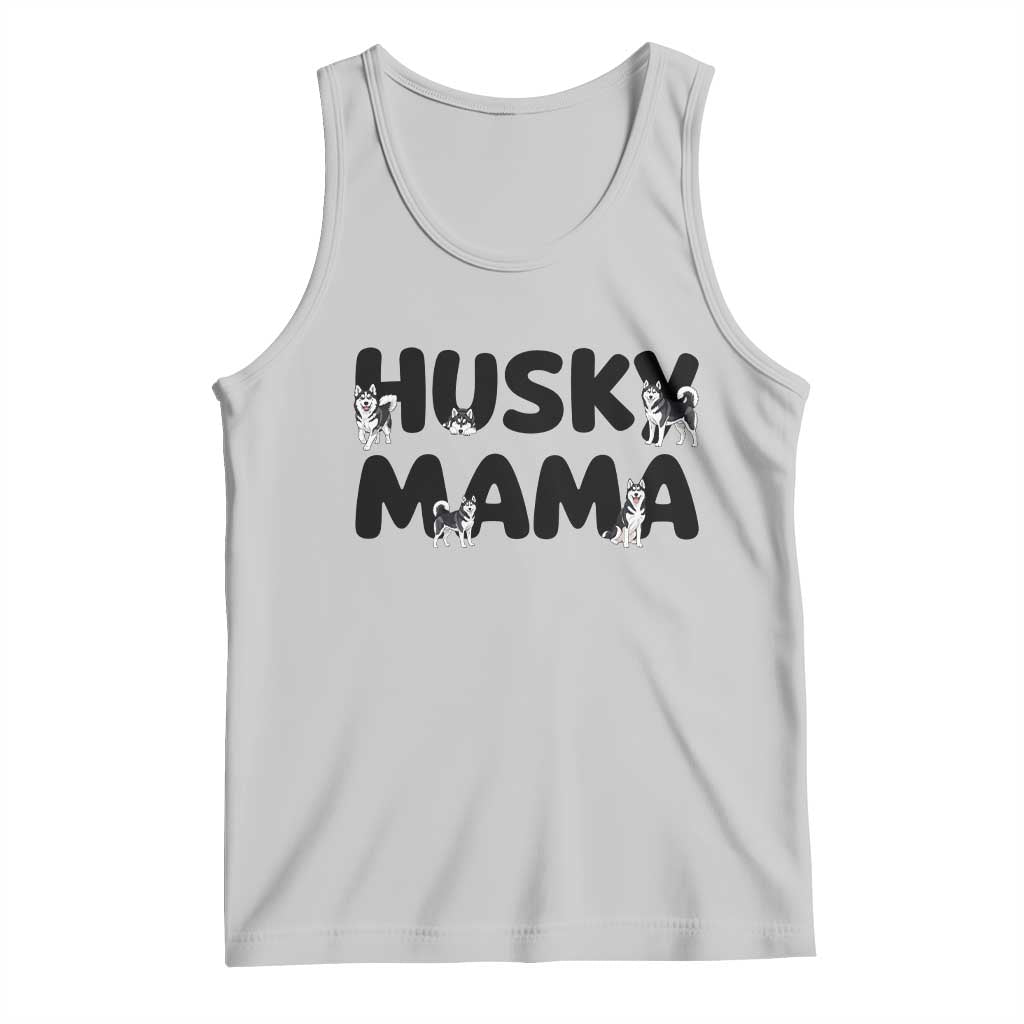 Proud Husky Mama Tank Top Siberian Husky Mothers Day Gift TS12 Ash Print Your Wear
