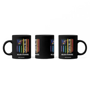 Patriotic Rainbow Pride American Eagle Coffee Mug We The People LGBT Pride TS12 Print Your Wear