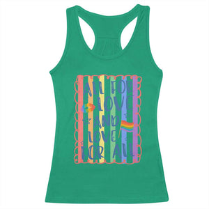 All For Love And Love For All Racerback Tank Top Pride Month LGBT Support TS12 Irish Green Print Your Wear