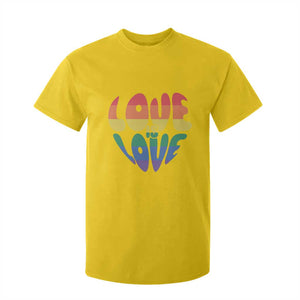 Love Is Love LGBTQ Pride T Shirt For Kid Rainbow Flag Community TS12 Daisy Print Your Wear