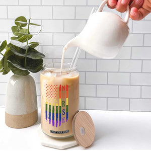Rainbow RN Ally Pride Month Glass Can LGBTQ Healthcare Worker TS12 Print Your Wear