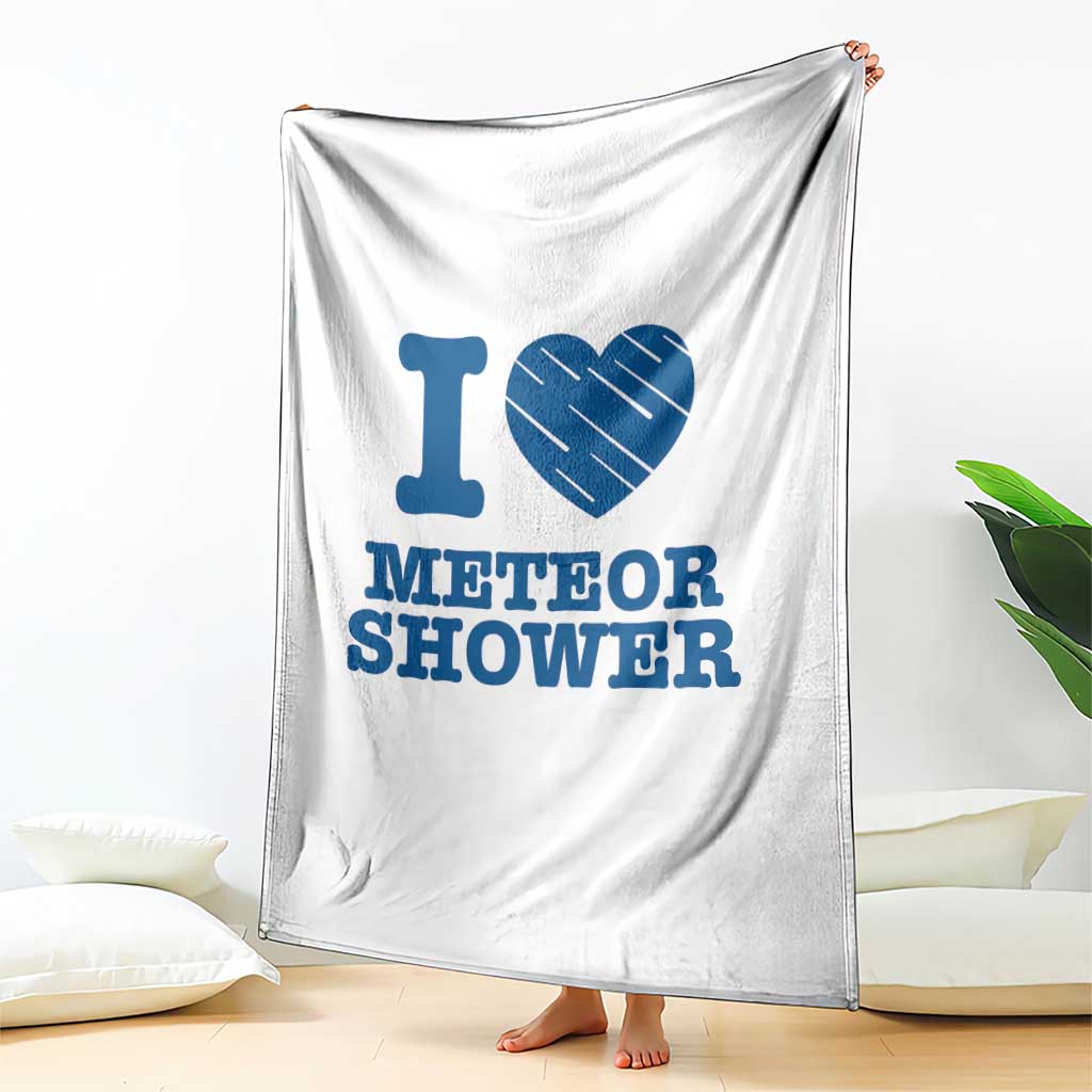 Meteor Shower Lover Throw Blanket Astronomy Enthusiast Gift TS12 Print Your Wear