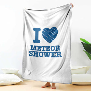 Meteor Shower Lover Throw Blanket Astronomy Enthusiast Gift TS12 Print Your Wear