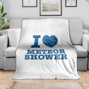 Meteor Shower Lover Throw Blanket Astronomy Enthusiast Gift TS12 Print Your Wear