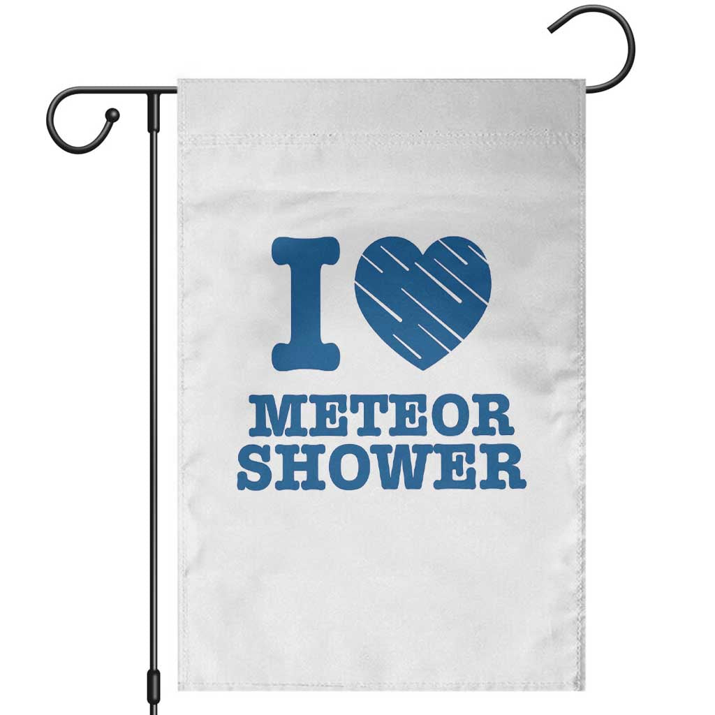Meteor Shower Lover Garden Flag Astronomy Enthusiast Gift TS12 White Print Your Wear