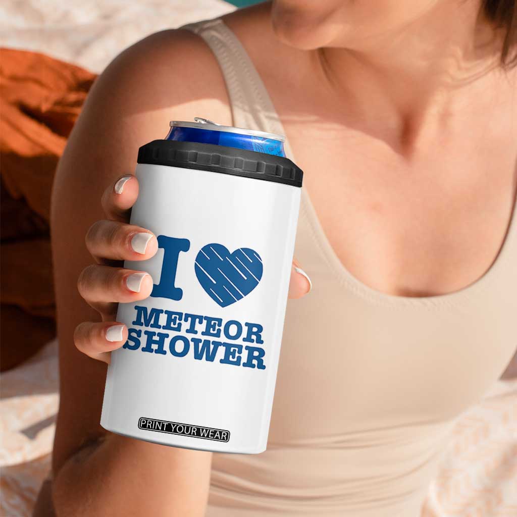 Meteor Shower Lover 4 in 1 Can Cooler Tumbler Astronomy Enthusiast Gift TS12 Print Your Wear