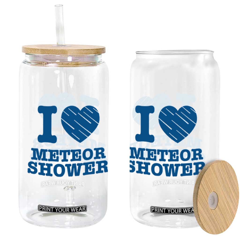 Meteor Shower Lover Glass Can Astronomy Enthusiast Gift TS12 Print Your Wear