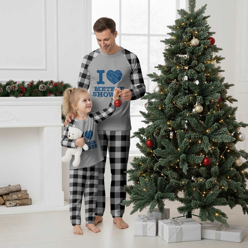 Meteor Shower Lover Plaid Pajama Set Astronomy Enthusiast Gift TS12 White Plaid Print Your Wear