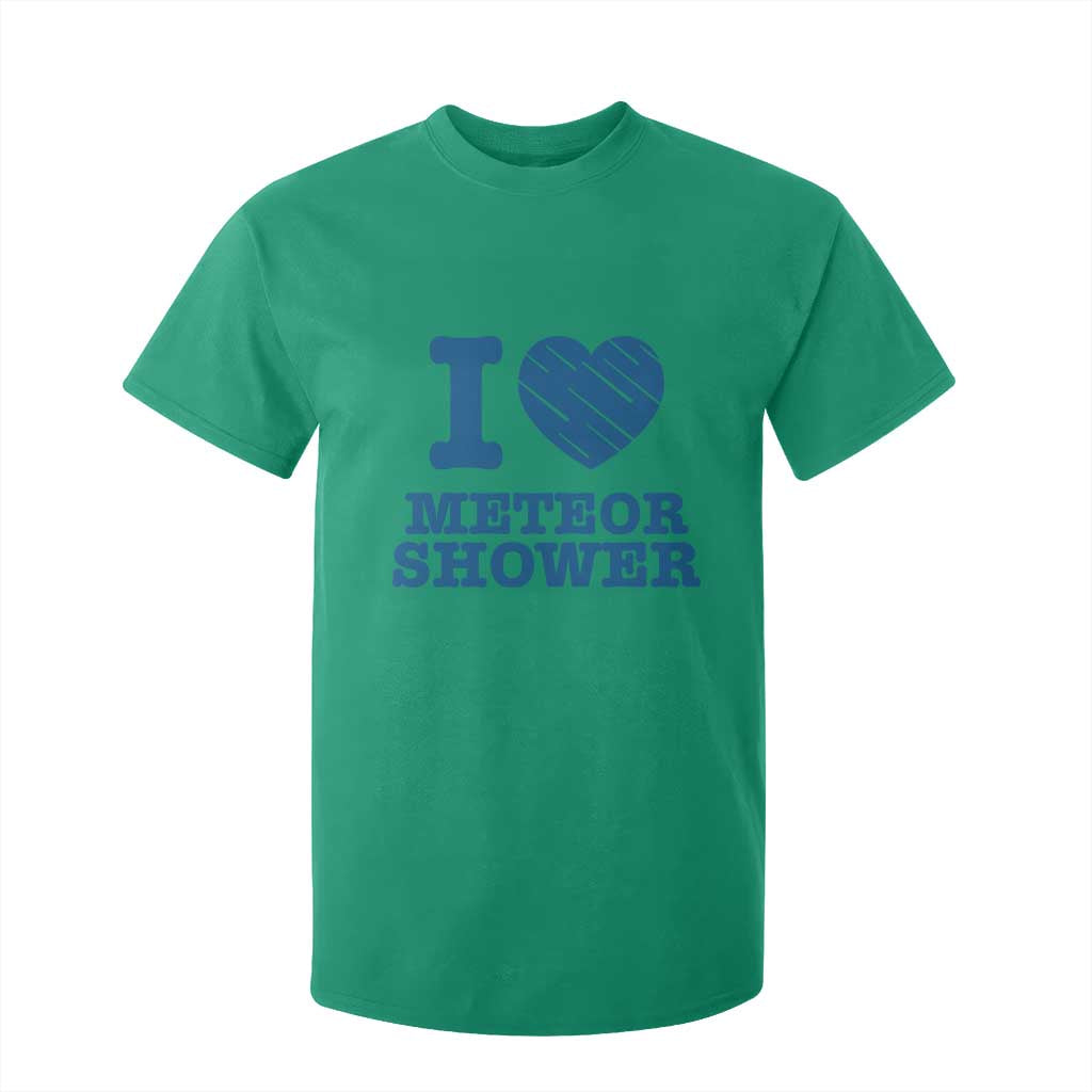 Meteor Shower Lover T Shirt For Kid Astronomy Enthusiast Gift TS12 Irish Green Print Your Wear
