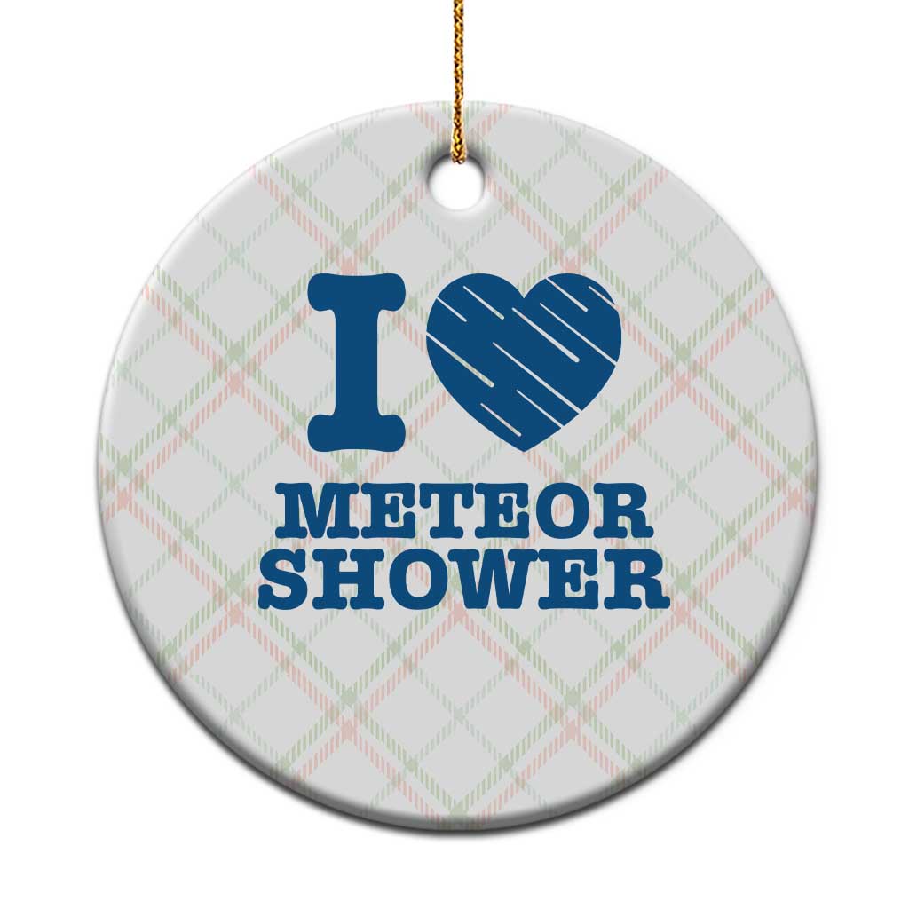 Meteor Shower Lover Ceramic Ornament Astronomy Enthusiast Gift TS12 1pc Christmas Plaid Print Your Wear