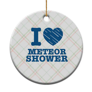 Meteor Shower Lover Ceramic Ornament Astronomy Enthusiast Gift TS12 1pc Christmas Plaid Print Your Wear