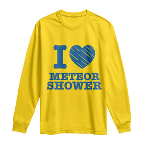 Meteor Shower Lover Long Sleeve Shirt Astronomy Enthusiast Gift TS12 Daisy Print Your Wear