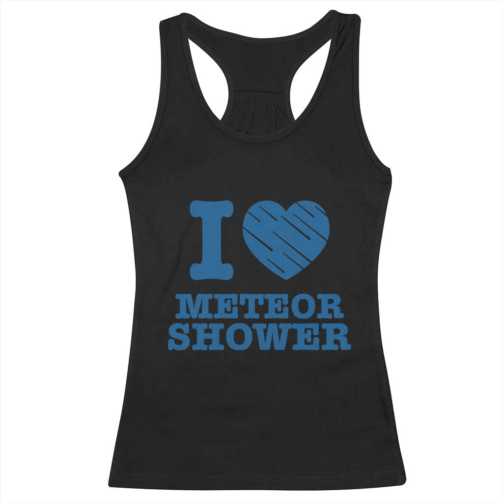 Meteor Shower Lover Racerback Tank Top Astronomy Enthusiast Gift TS12 Black Print Your Wear