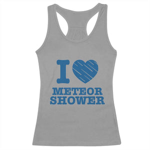 Meteor Shower Lover Racerback Tank Top Astronomy Enthusiast Gift TS12 Sport Gray Print Your Wear