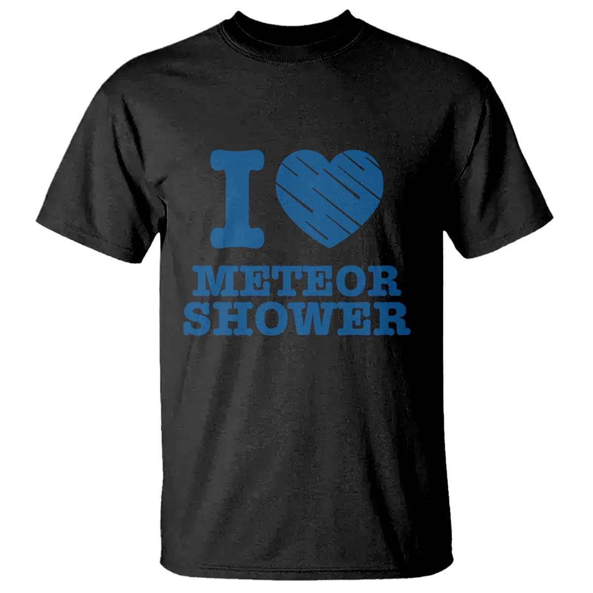 Meteor Shower Lover T Shirt Astronomy Enthusiast Gift TS12 Black Print Your Wear