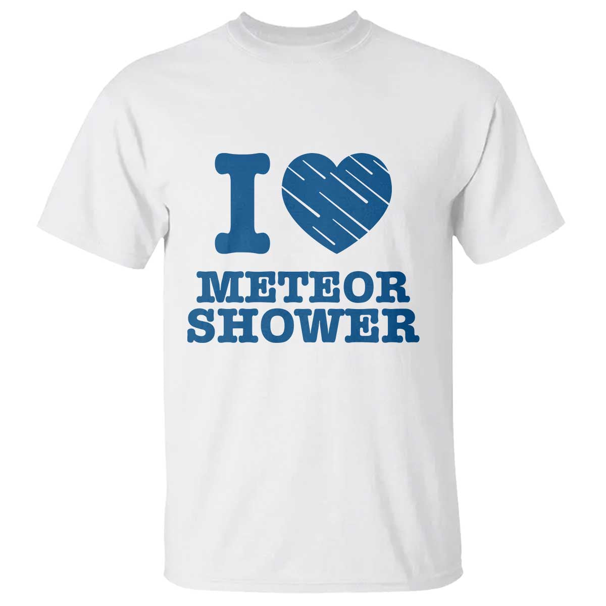 Meteor Shower Lover T Shirt Astronomy Enthusiast Gift TS12 White Print Your Wear