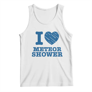 Meteor Shower Lover Tank Top Astronomy Enthusiast Gift TS12 White Print Your Wear