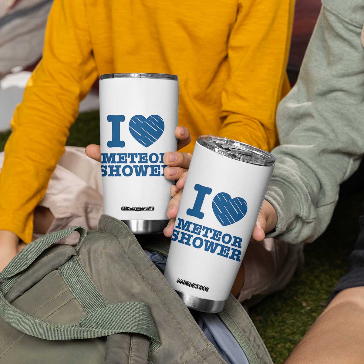 Meteor Shower Lover Tumbler Cup Astronomy Enthusiast Gift TS12 Print Your Wear