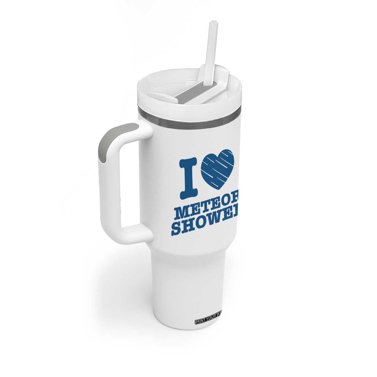 Meteor Shower Lover Tumbler With Handle Astronomy Enthusiast Gift TS12 Print Your Wear