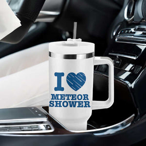 Meteor Shower Lover Tumbler With Handle Astronomy Enthusiast Gift TS12 Print Your Wear
