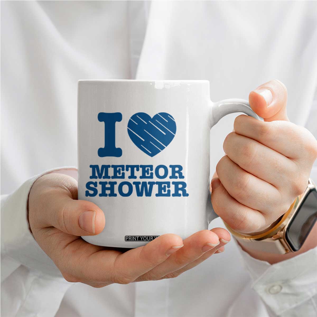 Meteor Shower Lover Coffee Mug Astronomy Enthusiast Gift TS12 Print Your Wear