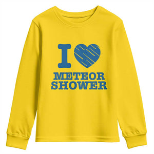 Meteor Shower Lover Youth Sweatshirt Astronomy Enthusiast Gift TS12 Daisy Print Your Wear