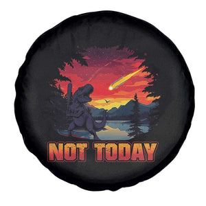 Funny Dinosaur Baseball Meteorite Spare Tire Cover Not Today TS12 Print Your Wear