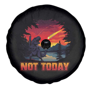 Funny Dinosaur Baseball Meteorite Spare Tire Cover Not Today TS12 Print Your Wear