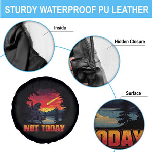 Funny Dinosaur Baseball Meteorite Spare Tire Cover Not Today TS12 Print Your Wear