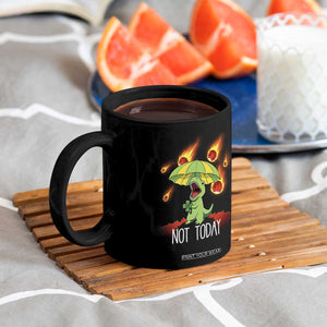 Dinosaur Meteor Shower Astronomy Humor Coffee Mug Not Today TS12 Print Your Wear