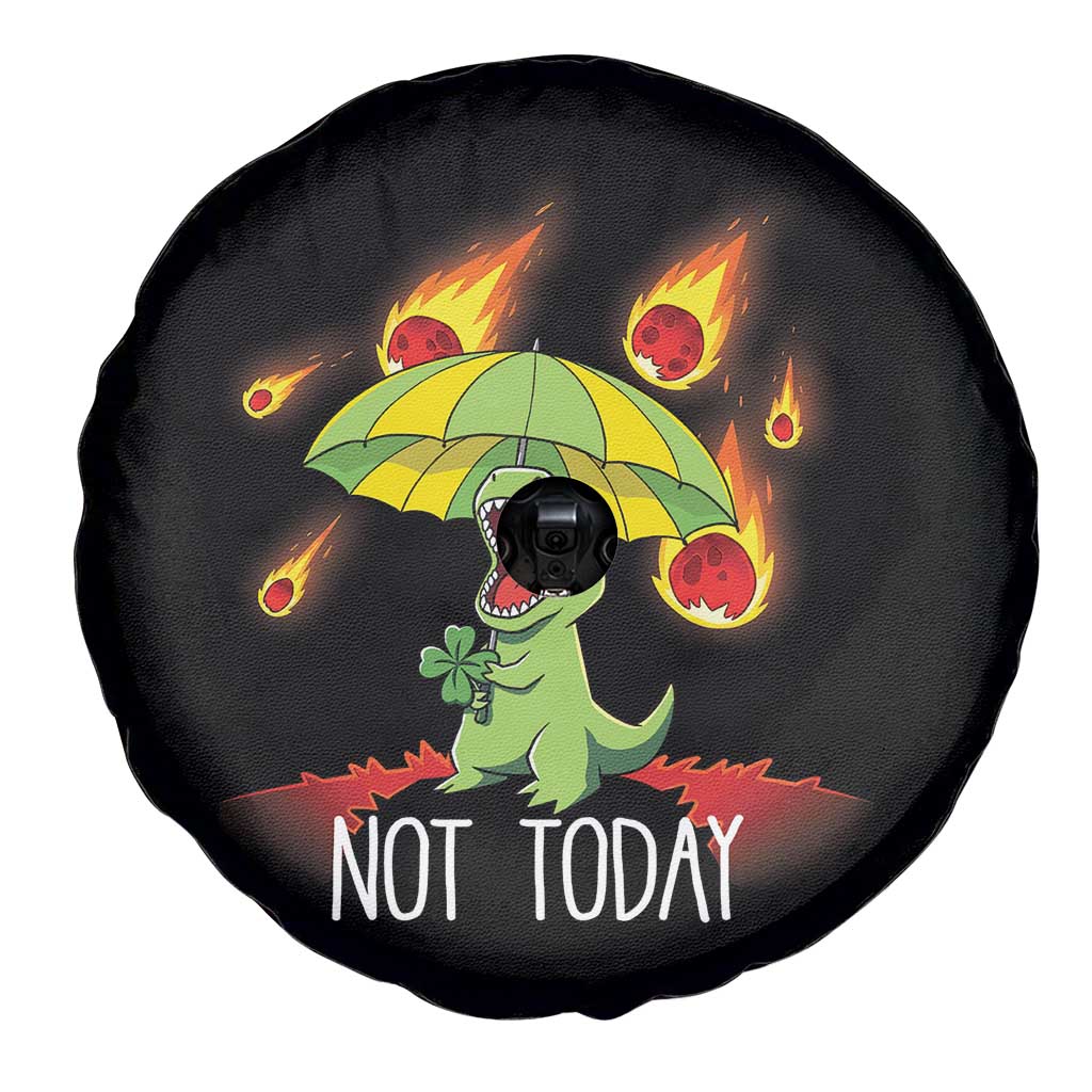 Dinosaur Meteor Shower Astronomy Humor Spare Tire Cover Not Today TS12 Print Your Wear