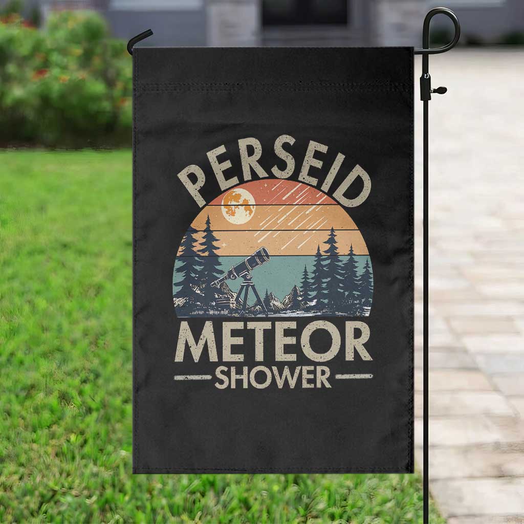 Perseid Meteor Shower Garden Flag Vintage Astronomy Lover TS12 Print Your Wear