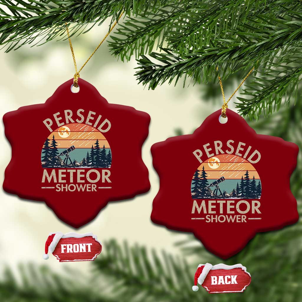 Perseid Meteor Shower Ceramic Ornament Vintage Astronomy Lover TS12 Print Your Wear