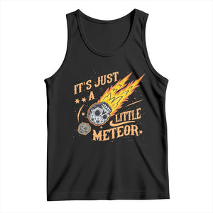 Funny Skull Meteorite Tank Top Just A Little Meteor TS12 Black Print Your Wear