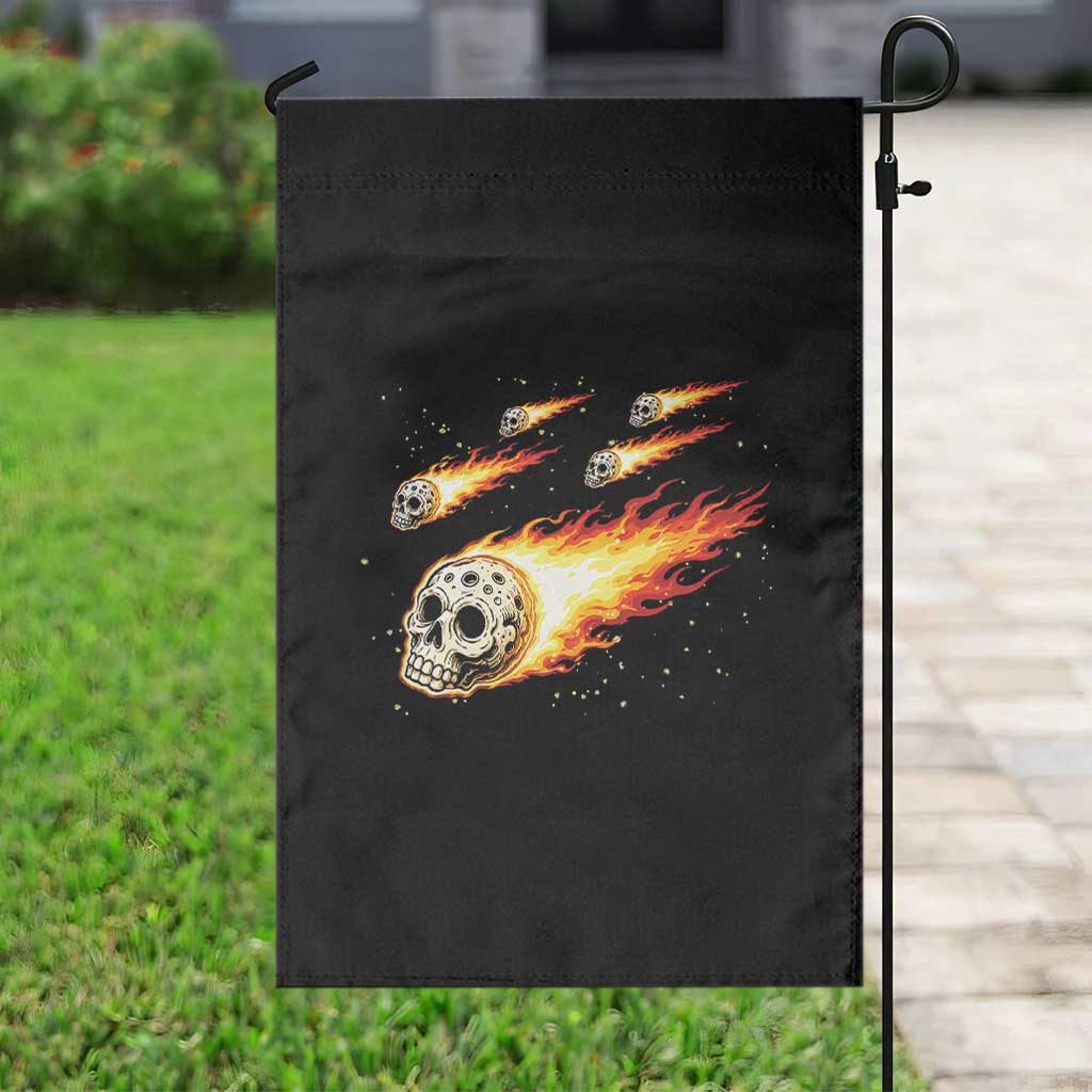 Skull Meteorite Garden Flag Deep Space Asteroid Meteor Shower TS12 Print Your Wear