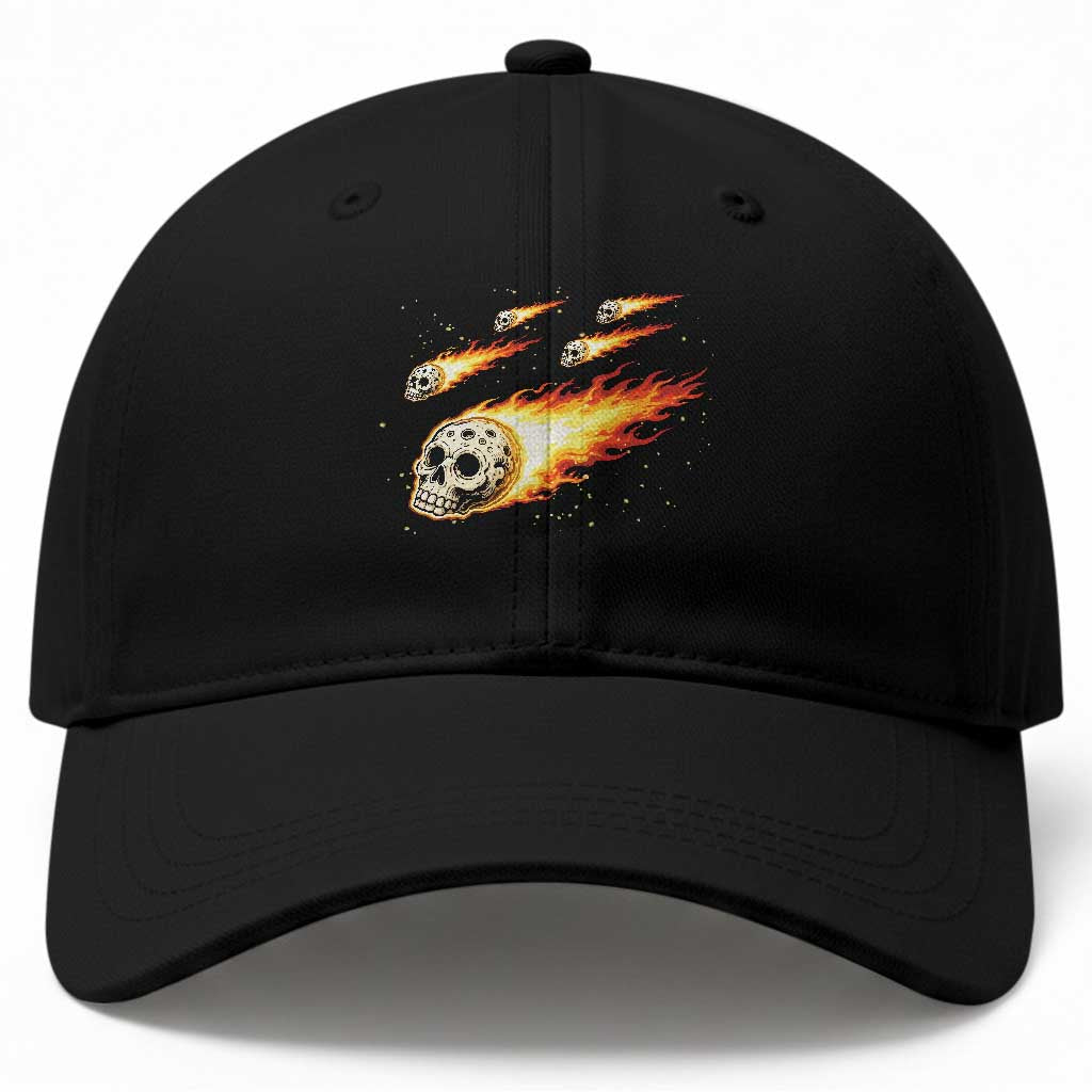 Skull Meteorite Baseball Cap Deep Space Asteroid Meteor Shower TS12 Print Your Wear