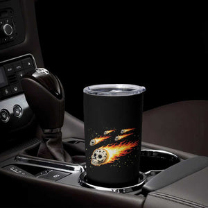 Skull Meteorite Tumbler Cup Deep Space Asteroid Meteor Shower TS12 Print Your Wear