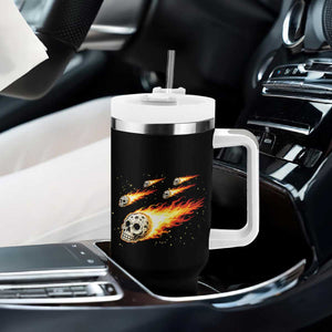 Skull Meteorite Tumbler With Handle Deep Space Asteroid Meteor Shower TS12 Print Your Wear