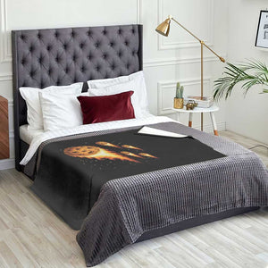 Cookie Meteor Shower Throw Blanket Funny Space Dessert TS12 Print Your Wear