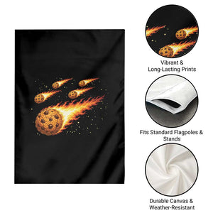 Cookie Meteor Shower Garden Flag Funny Space Dessert TS12 Print Your Wear